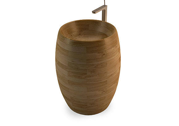 Image of Diva wooden washbasin